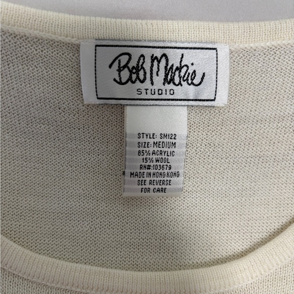 Ivory Top. Sequin Detail. Luxe Size Medium. SKU 8 - Picture 5 of 11